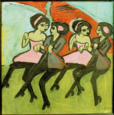 Panama Dancers by Ernst Ludwig Kirchner